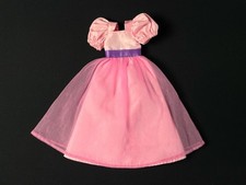 Barbie Skipper Flower Girl dress 1984 pink bridesmaid Mattel 7968 fit 9" doll