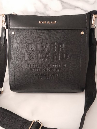 River island monogram cross - river,