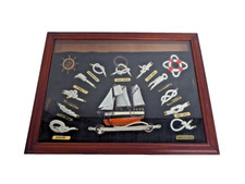 Vintage Nautical Shadow Box