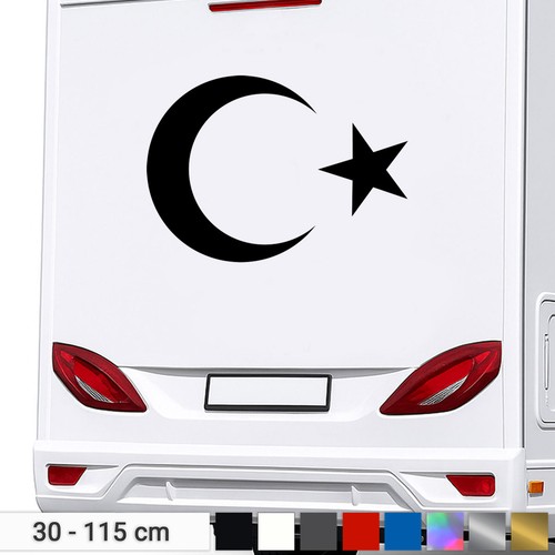 Turkey sticker coat arms - sticker,
