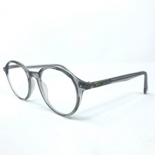 Unofficial UNOM0185 Glasses Frames Grey Round Eyeglasses Spectacles Frame Only