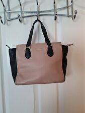 KATE SPADE  Colourblock Bag, Beige And Black, Handbag, Satchel Bag,no Long Strap