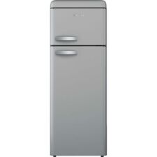 Swan SR11010GRNE 70/30 Retro 54cm 70/30 Free Standing 70/30 Fridge Freezer Grey