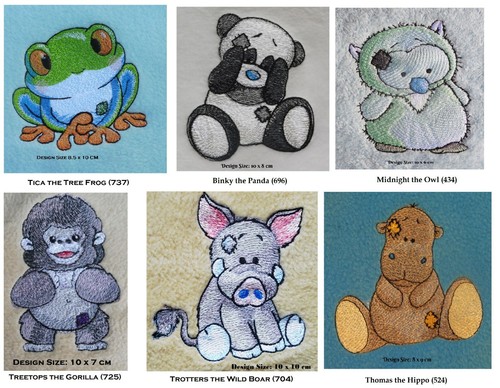 Frog gorilla panda owl - frog,, gorilla,