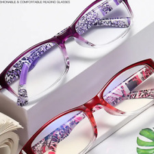 New elegant and youthful ladies anti-blue light reading glasses resin ultralight