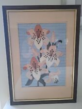 Vintage Framed Embroidery