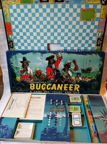 Waddingtons buccaneer board - buccaneer,