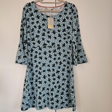 Boden Bird Print Dress UK 12R