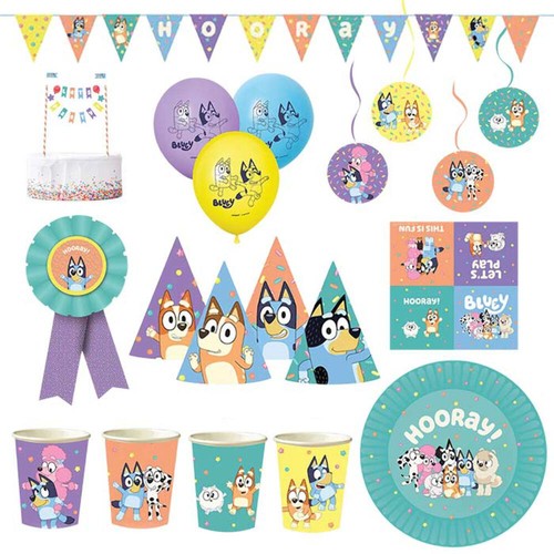 Bluey party supplies - bluey,