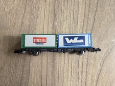 Rowa N Gauge Container Wagon With 2 X 20ft Containers 