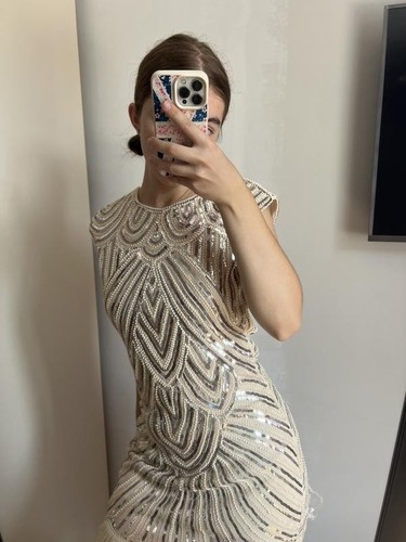 Beige great gatsby style - great,