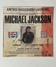 Michael Jackson Signed 1988