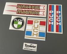 Puch magnum decal - magnum, set