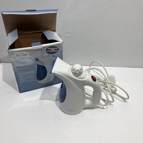 Hand held garment - held, steam