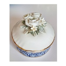 Vintage Floral Tinket Box