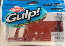 BERKLEY GULP SANDWORM NERIES 2"