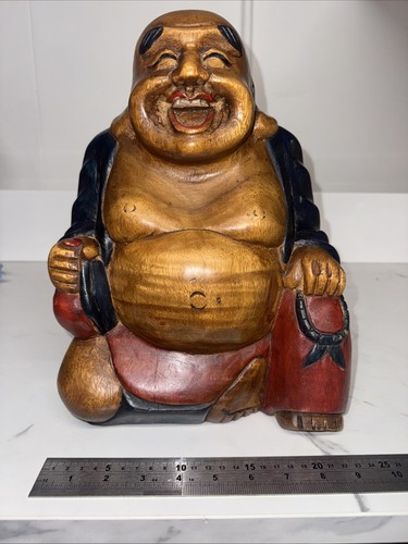 Vintage hand carved wooden - hand,