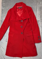 Zara Woman Red Coat Size S