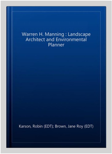 Warren manning landscape - warren,