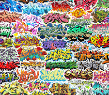 25/50 Graffiti Art Sticker