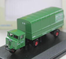 OXFORD DIECAST - 76MH008 - SCAMMELL MECHANICAL HORSE VAN TRAIL -SOUTHERN RAILWAY