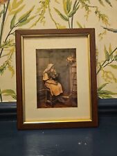 Charles Edward Wilson Girl Blowing Bubbles Lenticular Special Edition Print