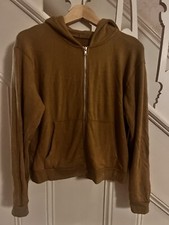 Brandy Melville Mustard Zip Up Hoody / Hoodie