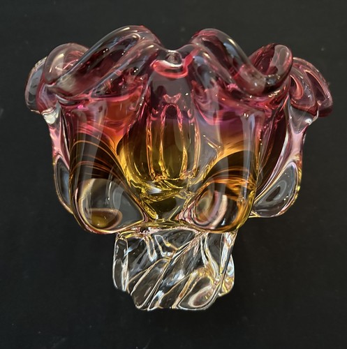 Murano glass bowl - murano,