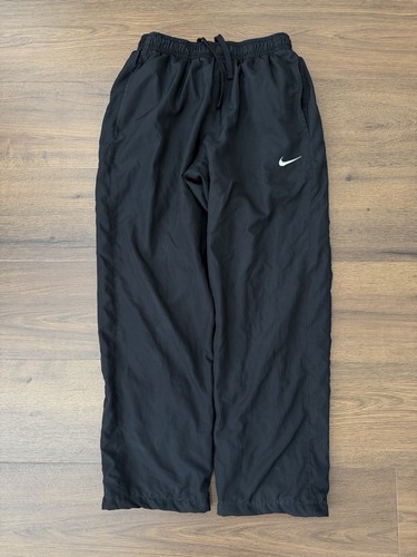 Nike y2k black baggy tracksuit - black,
