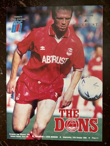 Aberdeen legia warsaw - aberdeen, v