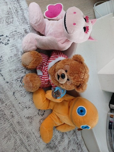 Vintage rainbow soft toys - vintage,