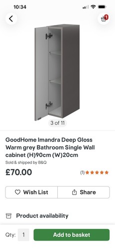 Goodhome imandra deep gloss - goodhome,