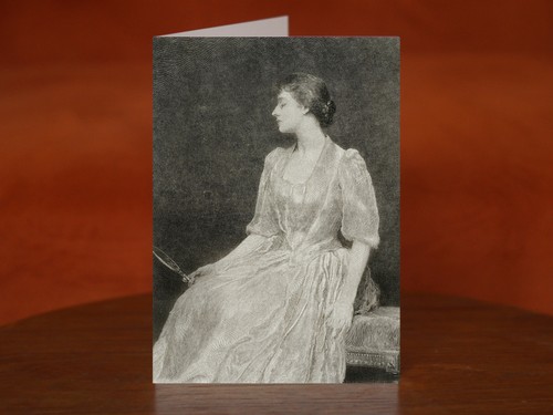 The mirror art print - the, card