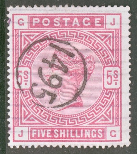 1883 rose 180 j - 5/-, 180 j.c. 