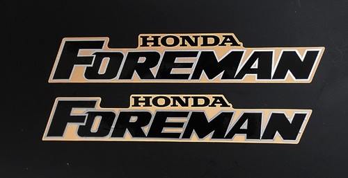 Foreman 400 450 decals - decals, 2pc