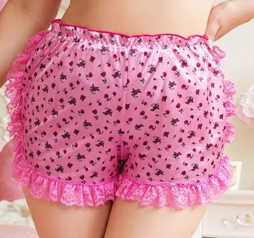 Womens ladies pink glossy - ladies, silk