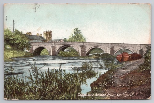 Tadcaster bridge from - tadcaster,