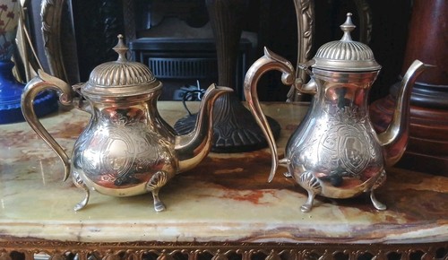 Antique victorian epns - victorian, teapot