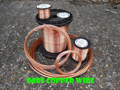 Copper wire bare - wire, round