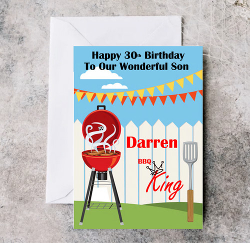 Birthday card men son - card,