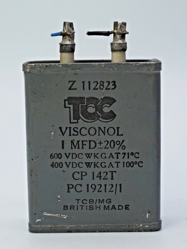 Tcc visconol 1µf 1uf 1mfd - tcc,
