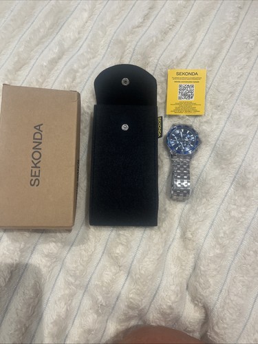Sekonda 1653 blue dial men - sekonda,