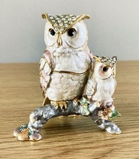 RUCINNI Trinket Box Owl & Baby