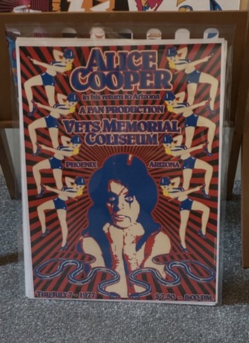 Alice cooper poster - cooper, a3