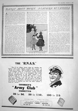 Original Old Vintage Print