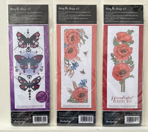 Hunkydory clear stamps poppy - clear,