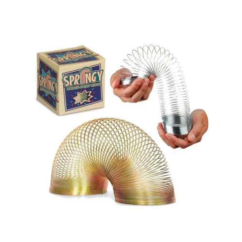 Metal spring toy - toy, high