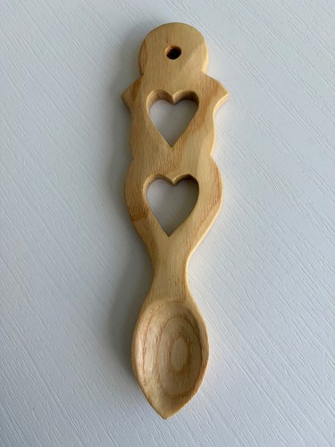 Traditional hand carved wooden - hand,