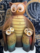 Loving Owl Ornament Resin Owl