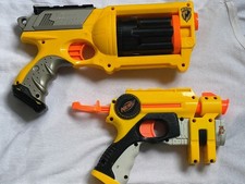 Pack Of  Two Nerf Guns: Nerf N-Strike Maverick REV-6 & Nite Finder EX-3 TESTED